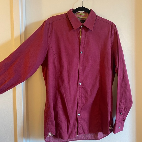 Ted Baker Long-Sleeve Dress Shirt - Picture 4 of 11